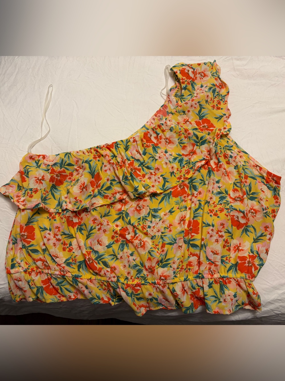 American Eagle Outfitters Floral Blouse - Yellow and Pink